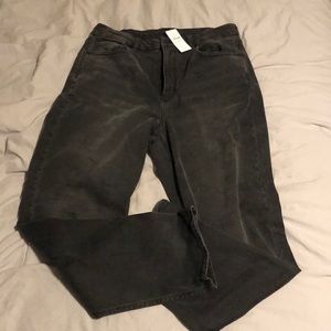 Black American Eagle Mom Jeans